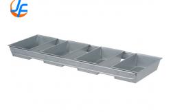 China RK Bakeware China Foodservice NSF  6 Strap Aluminum Pullman Bread Loaf Pan supplier