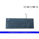 Norway Layout Silicone Waterproof Keyboard With Trackball And Customizable Layout