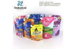 China Customized As Requested Printed Juices Refill Spout Standing Pouch,Doy Pouch supplier