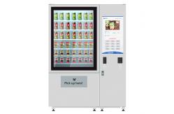 China Belt Conveyor Fresh Fruit Salad / Lunch Box / Vegetable Vending Machine FCC supplier