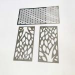 Decorative Laser Engraving Stainless Steel Models Laser Cut Pattern for sale