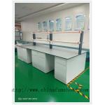 Customized Size Lab Island Bench Anti - Aging High Temperature Resistant