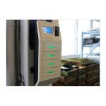 Wall Mounted Phone Charging Station Coin Operated With Touch Screen for sale