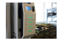 China Wall Mounted Phone Charging Station Coin Operated With Touch Screen supplier