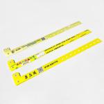 Customized Vinyl PVC L-Shaped Wristbands for Conference Attendee Identification