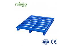 China Foldable Steel Pallet Mesh Box Pallet Industrial Stackable Metal Wire Mesh Pallet Cage supplier