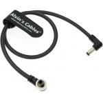 Right Angle DC to Locking DC Power Cable for SmallHD 702, Atomos Ninja V, Video Devices PIX-E7 PIX-E5 Monitor,Hollyland for sale