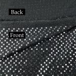 148cm 145gsm Polyester Lurex Spandex Glitter Metallic Fabric For Garment