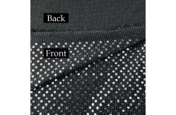 China 148cm 145gsm Polyester Lurex Spandex Glitter Metallic Fabric For Garment supplier