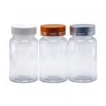 100ml/3.4oz Round Shape Customized Plastic PET Capsule Pill Bottle for Medicine Storage for sale