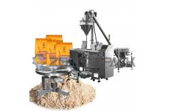 China SS Multi Function Packaging Machine Milk Washing Protein Ice Cream Powder Bagging Machine supplier