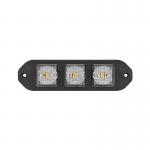 Flexible Amber Strobe Light Bar Waterproof LED Warning Light Bar 9W for sale