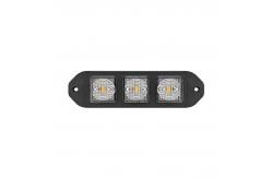 China Flexible Amber Strobe Light Bar Waterproof LED Warning Light Bar 9W supplier