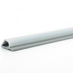 Medical Equipment White Plastic U Channel Trim Deformation Resistant Plastic Angle Trim for sale