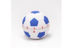 China Student Timer Kids Alarm Clock , 7x7cm Football Shaped Alarm Clock 73g supplier