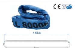 China ODM Polyester Round Sling Two Ply Woven Tubular 5 Ton supplier