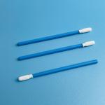3.8mm Mini Round Head Slots Polyester Cleaning Swabs For Cleanroom for sale