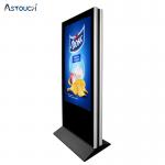 Indoor Totem Digital Signage Display / Floor Standing LCD Advertising Player ODM for sale