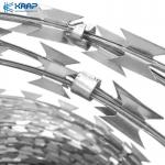 Airport Fence Concertina 950mm Razor Barbed Wire for sale