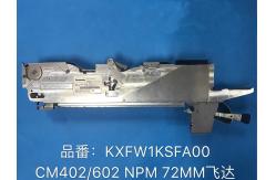 China Panasonic CM404/602 NPM Feeder KXFW1KSFA00 72MM Tape Feeder DC24V supplier