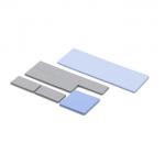 Tasteless Heatproof Thermally Conductive Film Electrical Insulation Silicone Sheet for sale