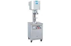 China Semi Automatic 300W Round Plastic Can Sealing Machine supplier