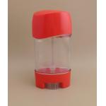 Clear Smooth Lip Balm Packaging with Red Lid 2316 for Lipsticks for sale