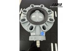 China Soft Seal EPDM Electric Butterfly Valve Lug PVC Damper Lightweight Effective supplier