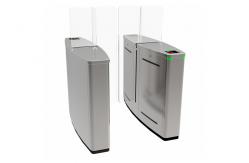 China Face Recognition SS304 Access Control Turnstiles Retractable Anti Crawling supplier