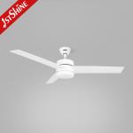 Metal Lamp Body Material Ceiling Fans with Light and Remote 1stshine Simple