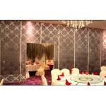 Aluminium Sound Barrier Walls Wedding Halls Partition Wall Sliding Folding Doors For Hotel for sale