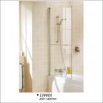 Frameless Pivot Door Tub Screen , Glass Shower Bathtub Screen  800*1400 for sale