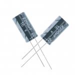 original 50V/220UF 10*13mm 16V/2200uF 10*20mm Aluminum electrolytic capacitor for sale