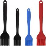 FDA Long Handle Silicone Basting Brush , OEM Silicone Bbq Basting Brush for sale