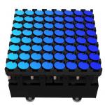 Customized Flip Dot Display Screen 15mm 8x8 Dot 120 Degree Beam Angle