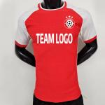 100% Polyester Football Soccer Jersey red Thai Quality Football Jersey for sale
