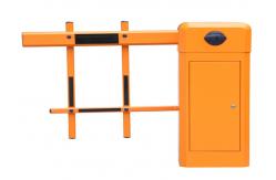 China Intelligent Fence Traffic Barrier Gate With 180 Degree Folding Arm supplier