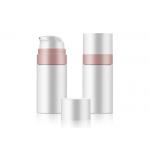 Custom white Double Wall 30g Cosmetic Airless Makeup Pump Bottle for sale