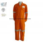100 Cotton Drill Ultra Lightweight Fr Coveralls / Fire Resistant Jumpsuit for sale