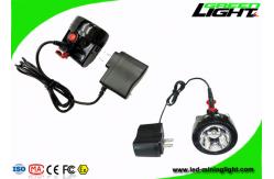 China Hazardous Locations Mining Hard Hat Lights Cap Lamps With Auxiliary Lights supplier