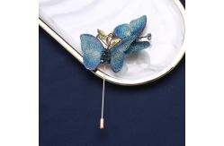 China Captivating Dual Butterfly Brooch – Handcrafted Nature Art | Custom Wing Patterns | Lightweight & Versatile supplier