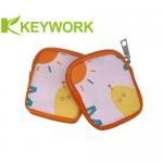 PU Leather Folding Sunglasses Bag / Case Portable Purse For Keys USB Pen for sale