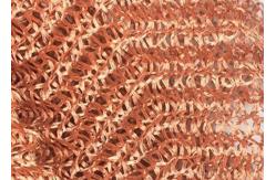 China Crimped Copper Wire Netting 4 Strands Knitting For Distillator Internal Packing supplier