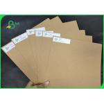 250 - 450gsm Unbleached Craft Board FDA Certified For Paper Tray for sale