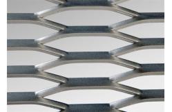China Long Lasting 55mm Expanded Mesh Sheet Metal Anodized For Various Applications supplier