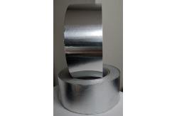 China 50 Micron Matt Aluminum Foil Adhesive Tape 2.0mil Without Liner supplier