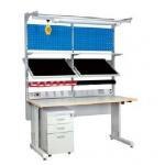 Custom Electric Adjustable Height ESD Workbench Anti-static Workstation for sale