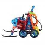 OEM Colorful Magnetic Tiles Remote Control Car Locomotive Hulu Sled Kids Toy Cars for sale