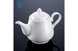 China OEM Savall White Ceramic Milk Jug Porcelain Bubble Teapot Tableware Accessories supplier