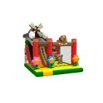 Farm Themed Inflatable Jump House European Standard Inflatable Windmill for sale